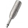 Adaptor Jack 6.3 tata mono la XLR-tata Neutrik NA2MP