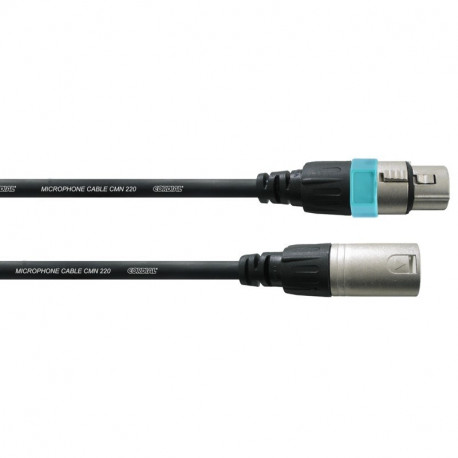 Cablu microfon XLR la XLR Cordial CCM 1.5 FM