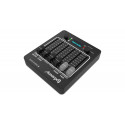 Controller wireless DMX cu acumulator Audibax DMX Event 5 Black