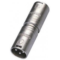 Adapters XLR/XLR Neutrik NA3MM