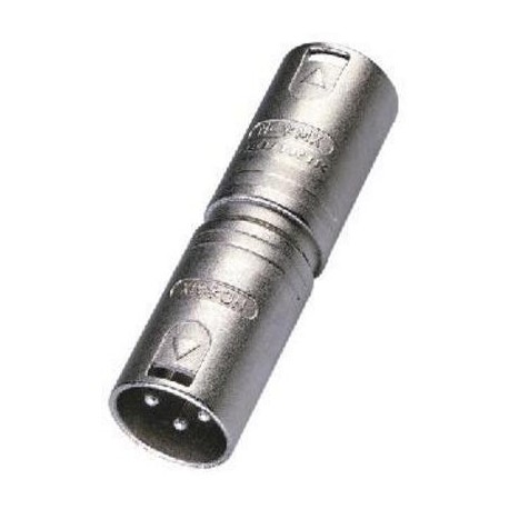 Adapters XLR/XLR Neutrik NA3MM