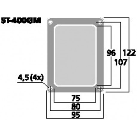 Bi-wiring terminal Stage Line ST-400GM