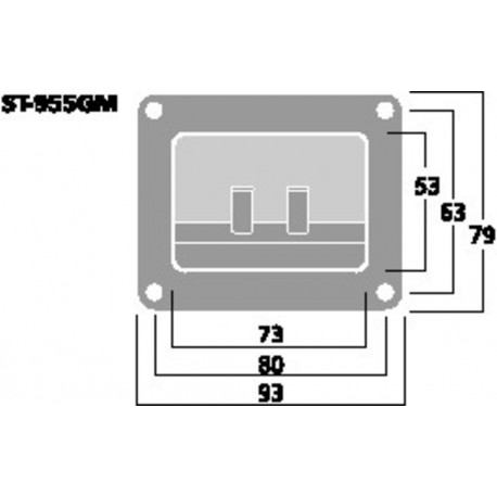 Speaker terminal Stage Line ST-955GM