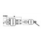 Panou conectori boxe Stage Line ST-922G