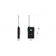 Set 2 lavaliere headset wireless UHF Audibax AWM 203