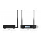 Set 4 lavaliere headset wireless UHF Audibax AWM 403