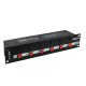 Consola 6 prize EUROLITE Board 6-S w/6x safety-plugs (70008275)