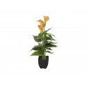 Mini cala artificiala galbena-portocalie, 43 cm, EuroPalms 82540346
