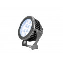 Pinspot de exterior cu 12 LED-uri 3 W alb rece (CW), Eurolite LED IP PST-36W 6400K 