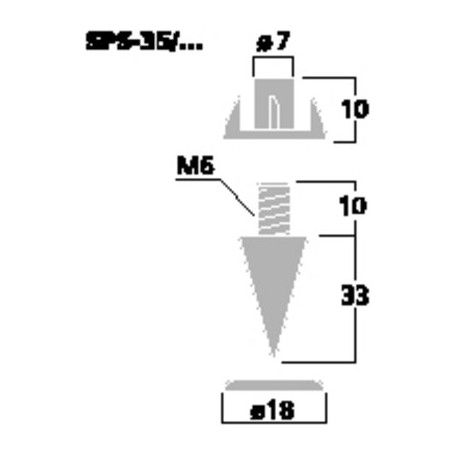 Spike-uri Stage Line SPS-35/SC