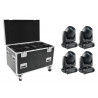 Set 4x DMH-160 MK2 + flightcase cu roti, FutureLight 20000942