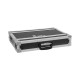 Rack case CO DD, 1U, 24cm deep, black, Roadinger 30107189