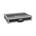 Rack case CO DD, 1U, 24cm deep, black, Roadinger 30107189