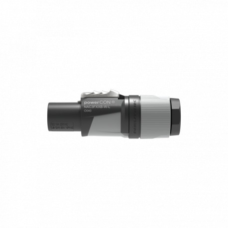 Conector Powercon Neutrik NAC3FXXB-W-L