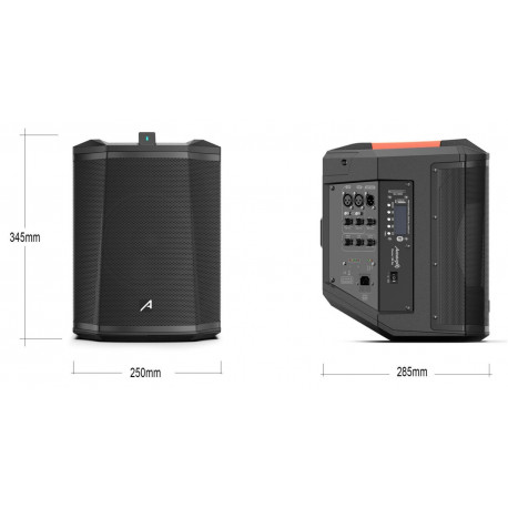 Boxa multimedia cu acumulator Audibax Roma 240 Go Black