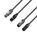 Cablu hibrid alimentare/DMX Adam Hall 5 STAR H TCON D 0500