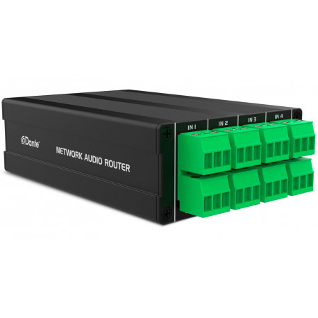 Adaptor Dante 4 in/4 out Audibax R44io Dante