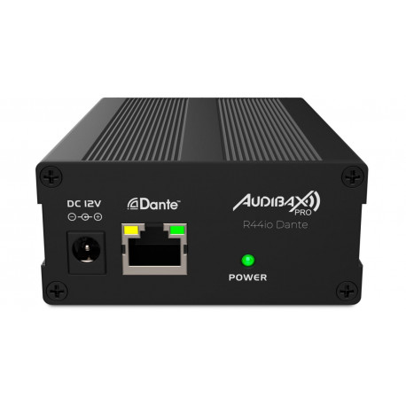 Adaptor Dante 4 in/4 out Audibax R44io Dante