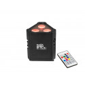 Uplight cu LED RGBW si baterie pentru exterior, Eurolite IP TL-3 QCL 