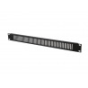 Panou frontal rack 1U, Omnitronic Front panel ZL-19 bk 1U