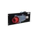 Modul distribuitor de putere pentru rack, Eurolite PDM 4U-63A 5pin RCD