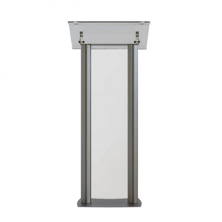 Pupitru pentru conferinta din plexiglas si aluminiu Partysound PCF-Basic/S