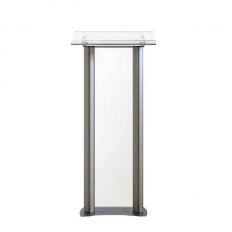 Pupitru pentru conferinta din plexiglas si aluminiu Partysound PCF-Basic/S