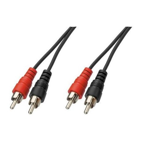 Cablu 2 RCA tata la 2 RCA tata Stage Line AC-050