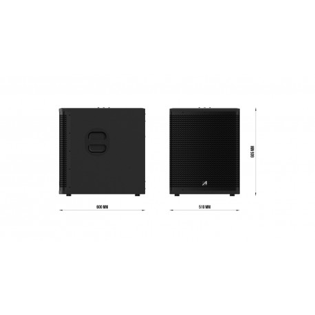 Subwoofer activ cu DSP Audibax DSP18s G2