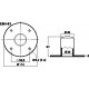 Flansa pentru stativ boxa Stage Line EBH-61