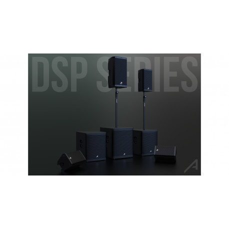 Subwoofer activ cu DSP Audibax DSP12s G2 Black