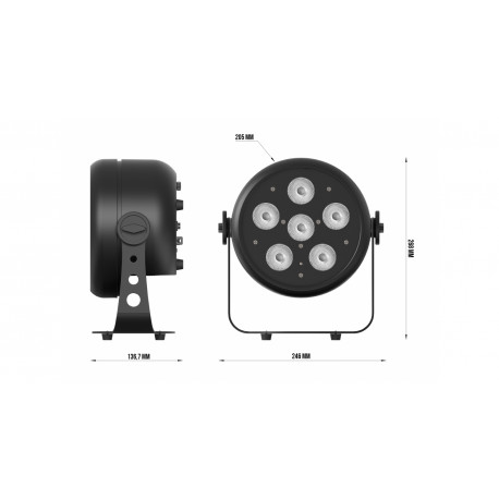 Proiector LED Audibax Irwin 60