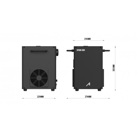 Masina de artificii Audibax Spark 900