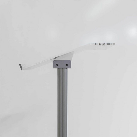 Pupitru pentru conferința cu picioare din profil semioval Partysound PCF-Basic/T