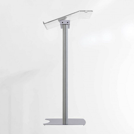 Pupitru pentru conferința cu picioare din profil semioval Partysound PCF-Basic/T