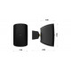 Pereche boxe PA, IP65 Audibax Pro Fiji 4 abalsck