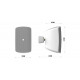 Pereche boxe PA, IP65 Audibax Pro Fiji 6 WHITE