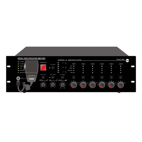 Controller voce sistem evacuare EN54-16 CMX Audio EVAC-500