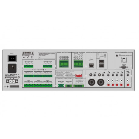 Controller voce sistem evacuare EN54-16 CMX Audio EVAC-500