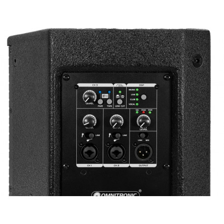 Boxa activa cu DSP si BT Omnitronic PAS-210A MK4