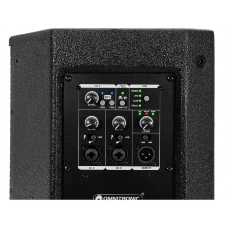 Boxa activa cu DSP si BT Omnitronic PAS-215A MK4