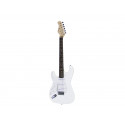 Chitara electrica de mana stanga, ST Style, alba, Dimavery ST-203 E-Guitar LH, white