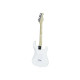 Chitara electrica de mana stanga, ST Style, alba, Dimavery ST-203 E-Guitar LH, white