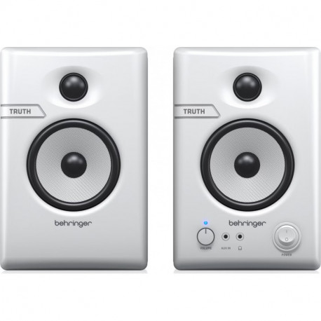 Set 2 monitoare de studio cu bluetooth, Behringer Truth 3.5 BT WH