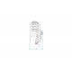 Proiector LED wash Triton Blue Aqua Meteor 228