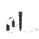 Set microfon + lavaliera wireless Omnitronic 20000970