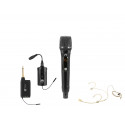 Set microfon + lavaliera wireless Omnitronic 20000970