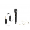 Set microfon + lavaliera wireless Omnitronic 20000970