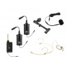 Set 2 lavaliere wireless + microfon pentru chitara Omnitronic 20000973