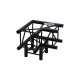 Colț 90° cu 3 direcții, ALUTRUSS QUADLOCK ROAD S6082L-30 (60306362)